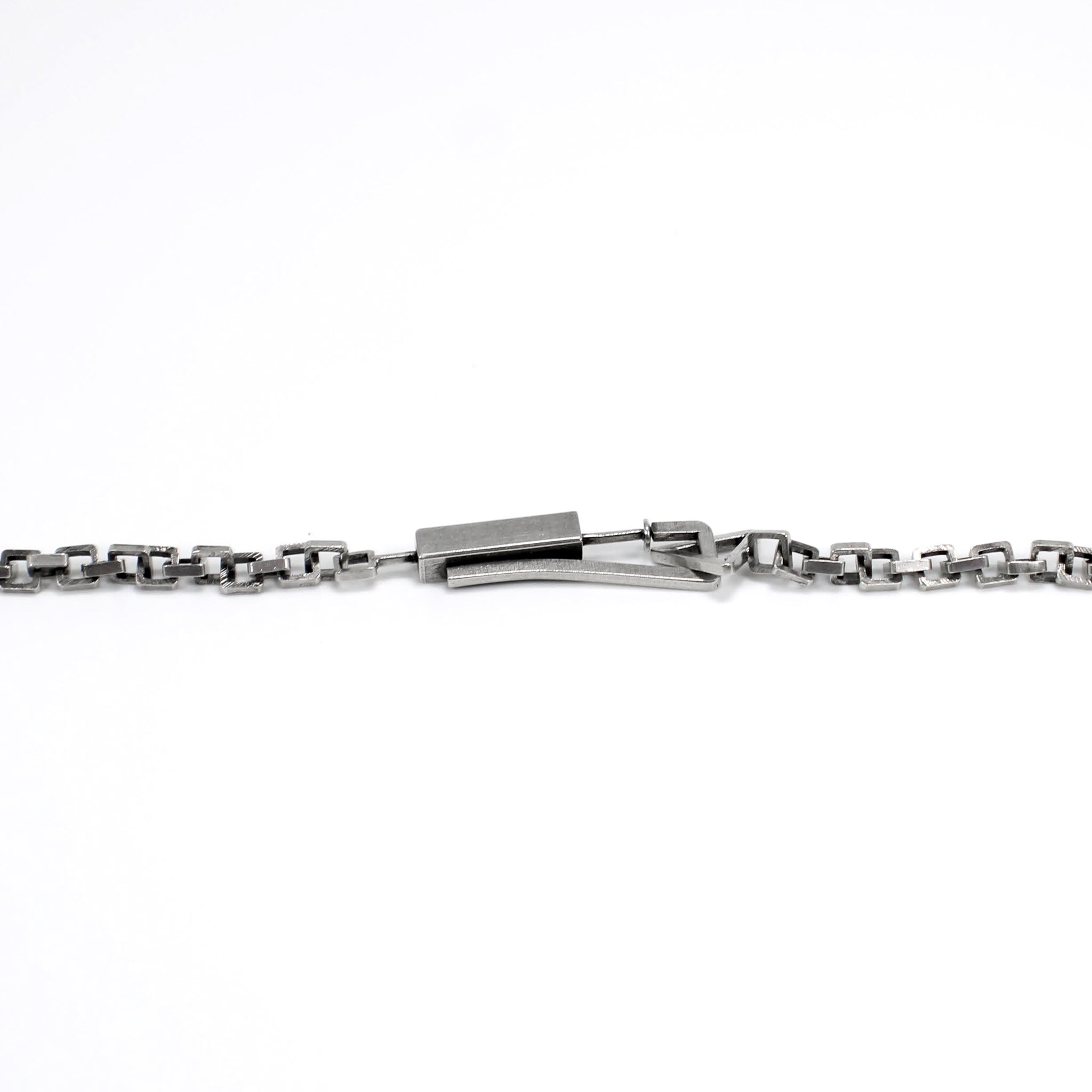 Dystopian Cast Eyes: Sterling Silver Necklace